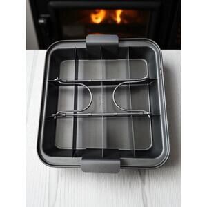 Chicago Metallic Bake Lift And Serve ProfessionalBrownie Pan Slice Solutions New